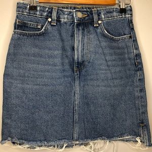 H&M Denim Skirt Size 6
